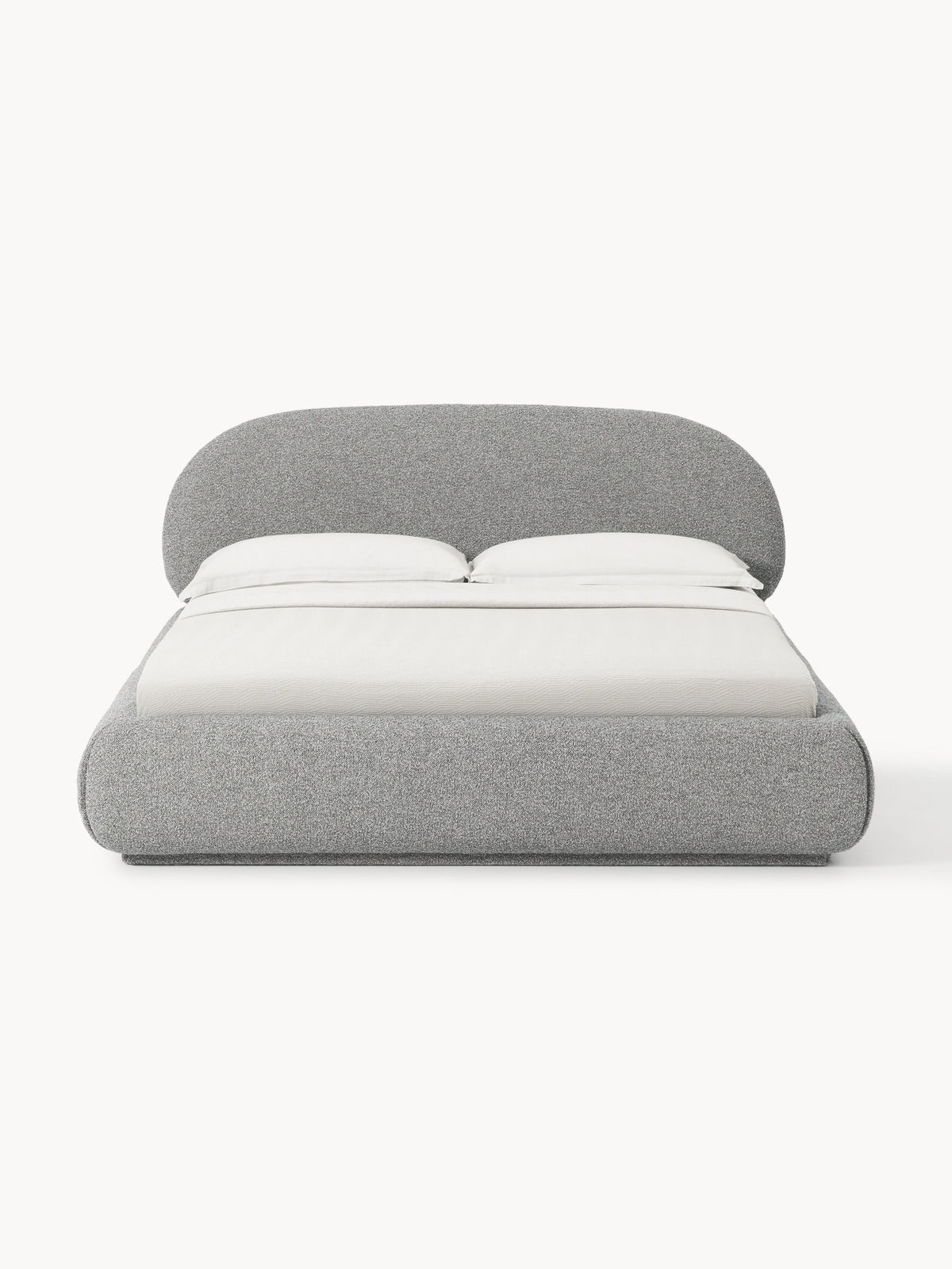 Albiana Upholstered Bed in Bouclé
