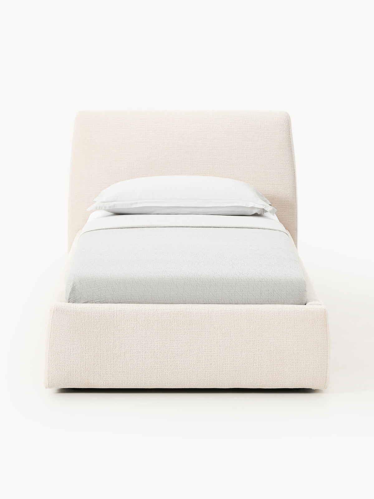 Clovarno Upholstered Single Bed