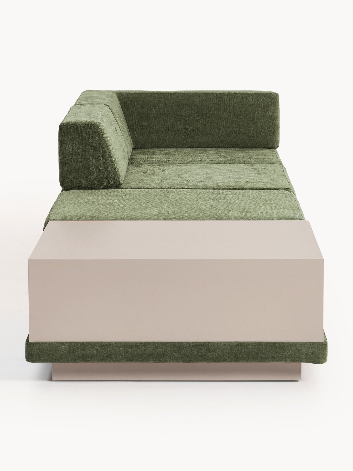 Colfia Modular Sofa (4-Seater) with Coffee Table & Ottoman