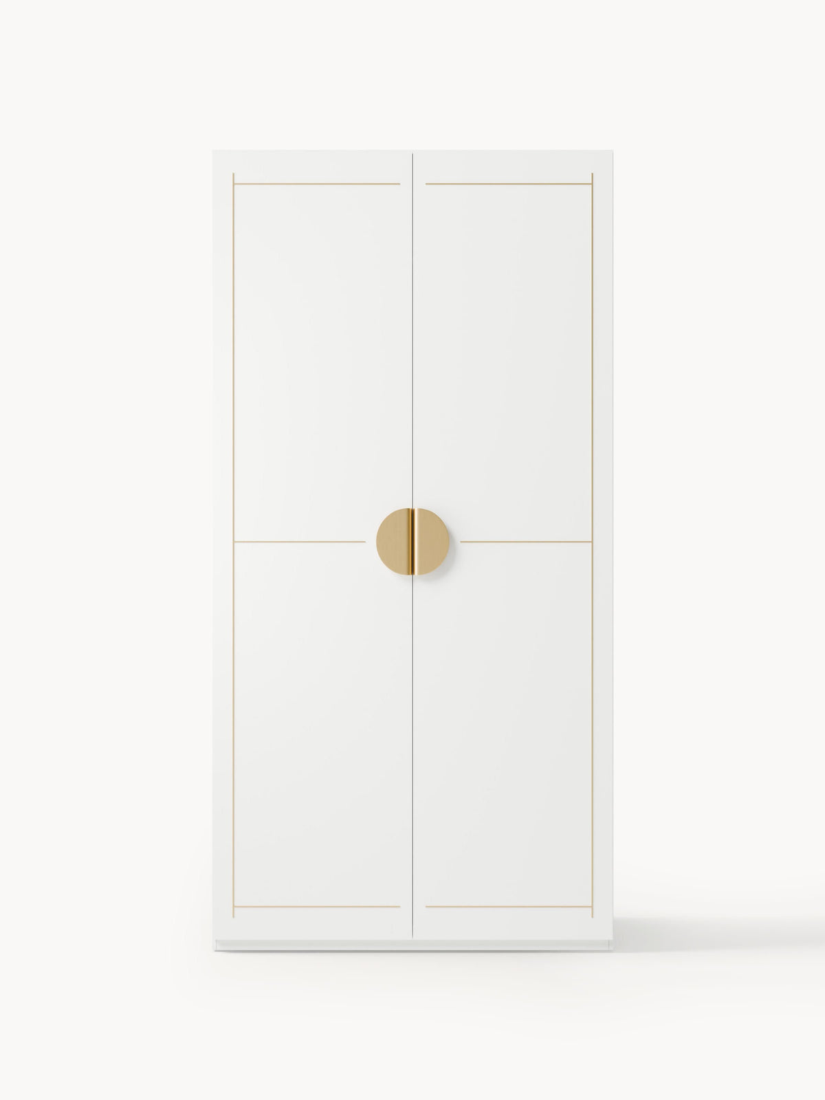 Denvita Modular Hinged-Door Wardrobe, 100 cm Wide, in Various Sizes