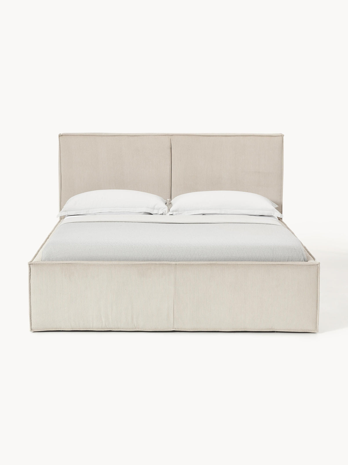 Drennova Upholstered Bed in Corduroy