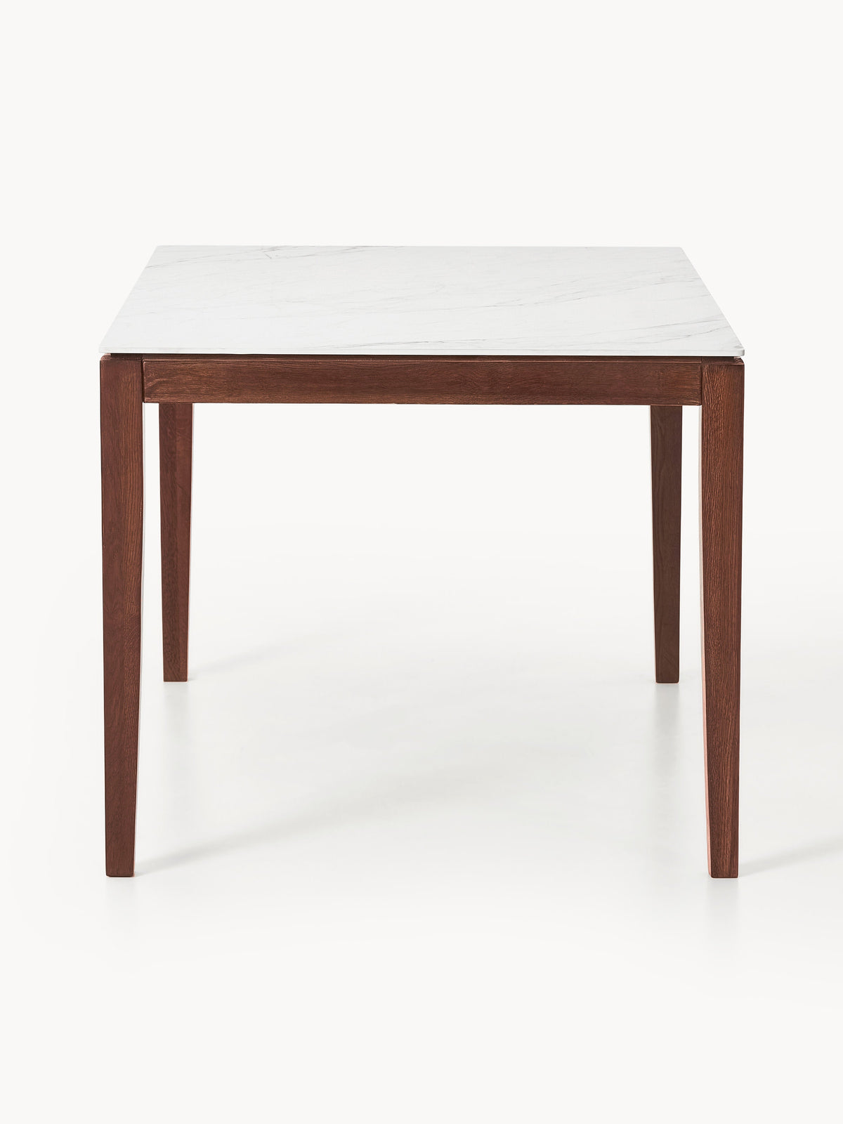 Jackino Dining Table with Marble-Look Tabletop, in Various Sizes