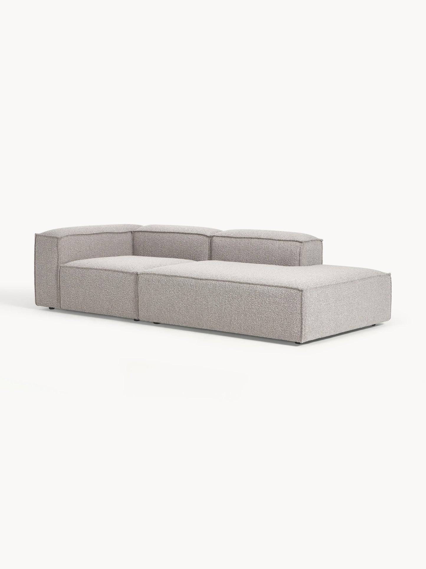 Lenzaro Modular Bouclé Ottoman