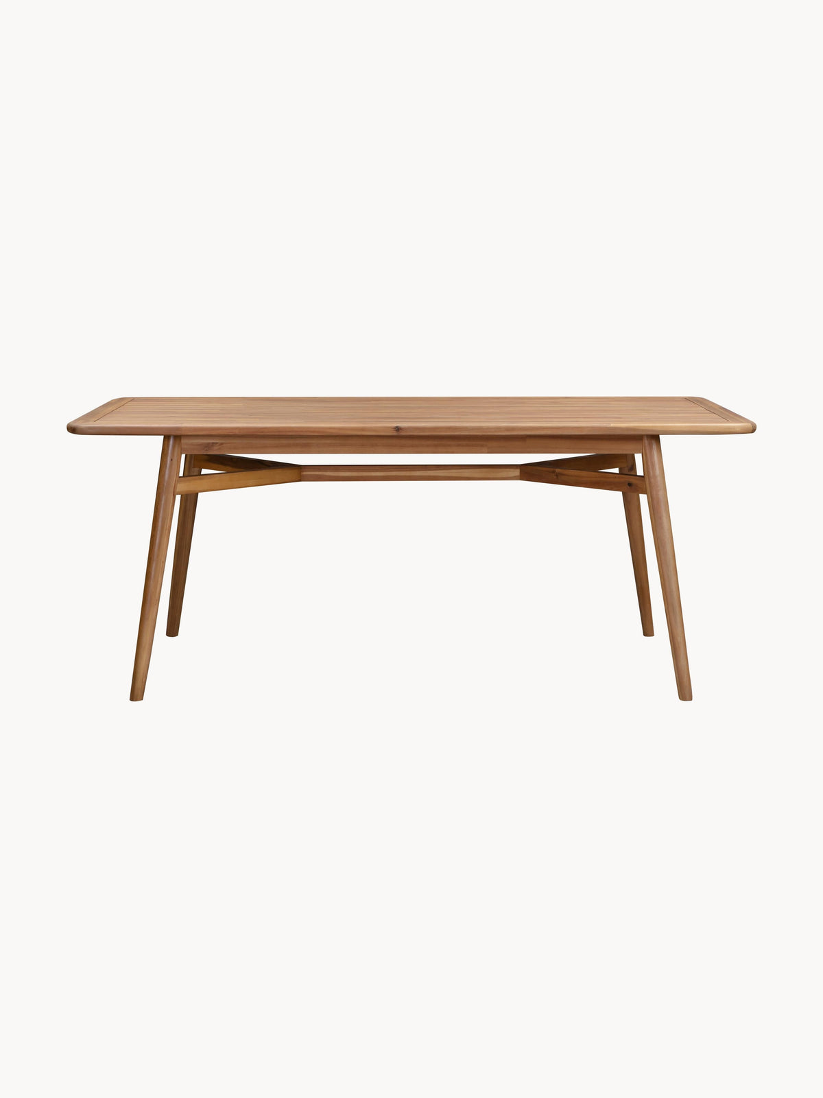 Marcaro Acacia Wood Garden Table, 180 x 90 cm