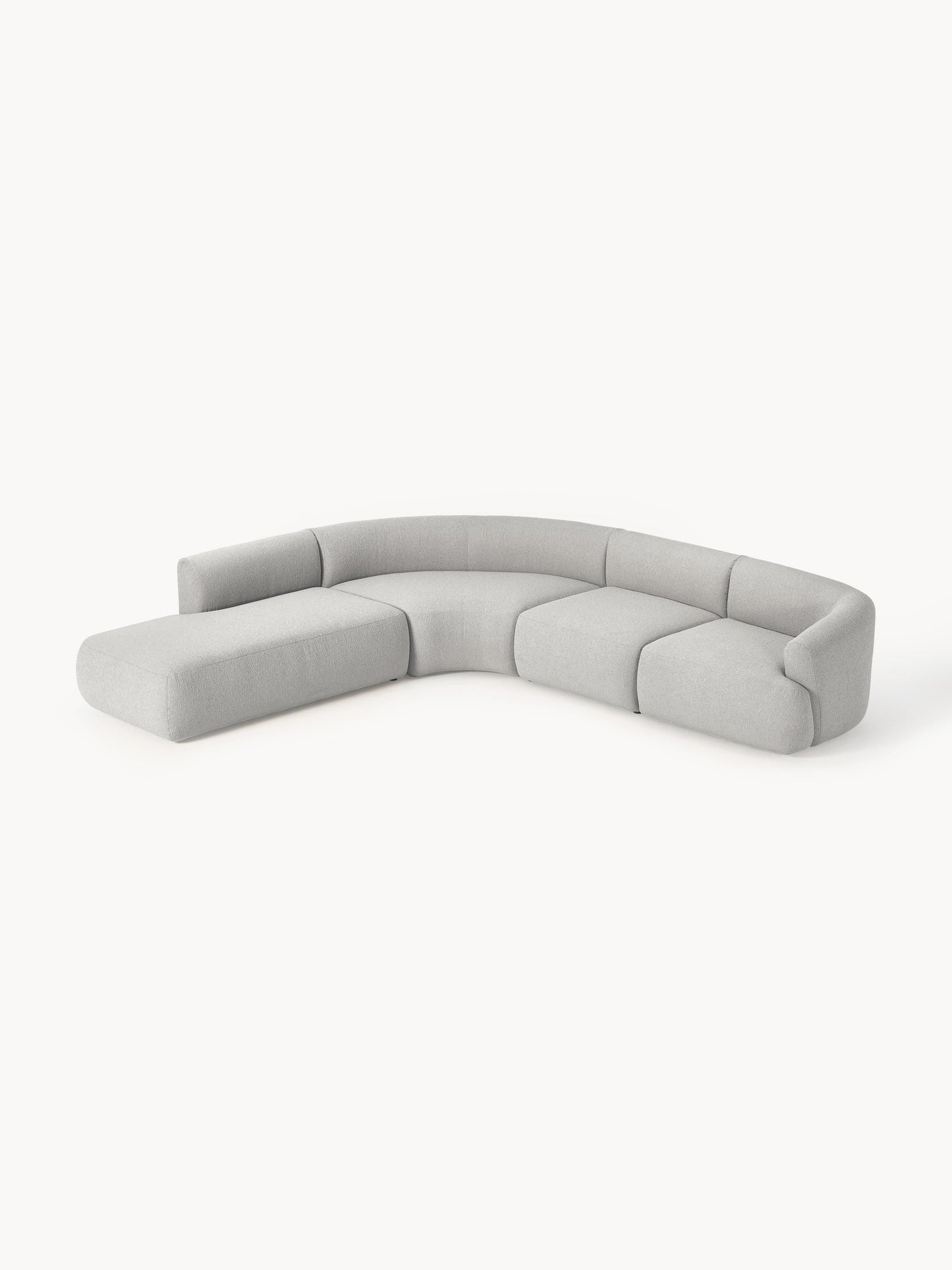 Marenzia Modular Corner Sofa (4-Seater) in Bouclé