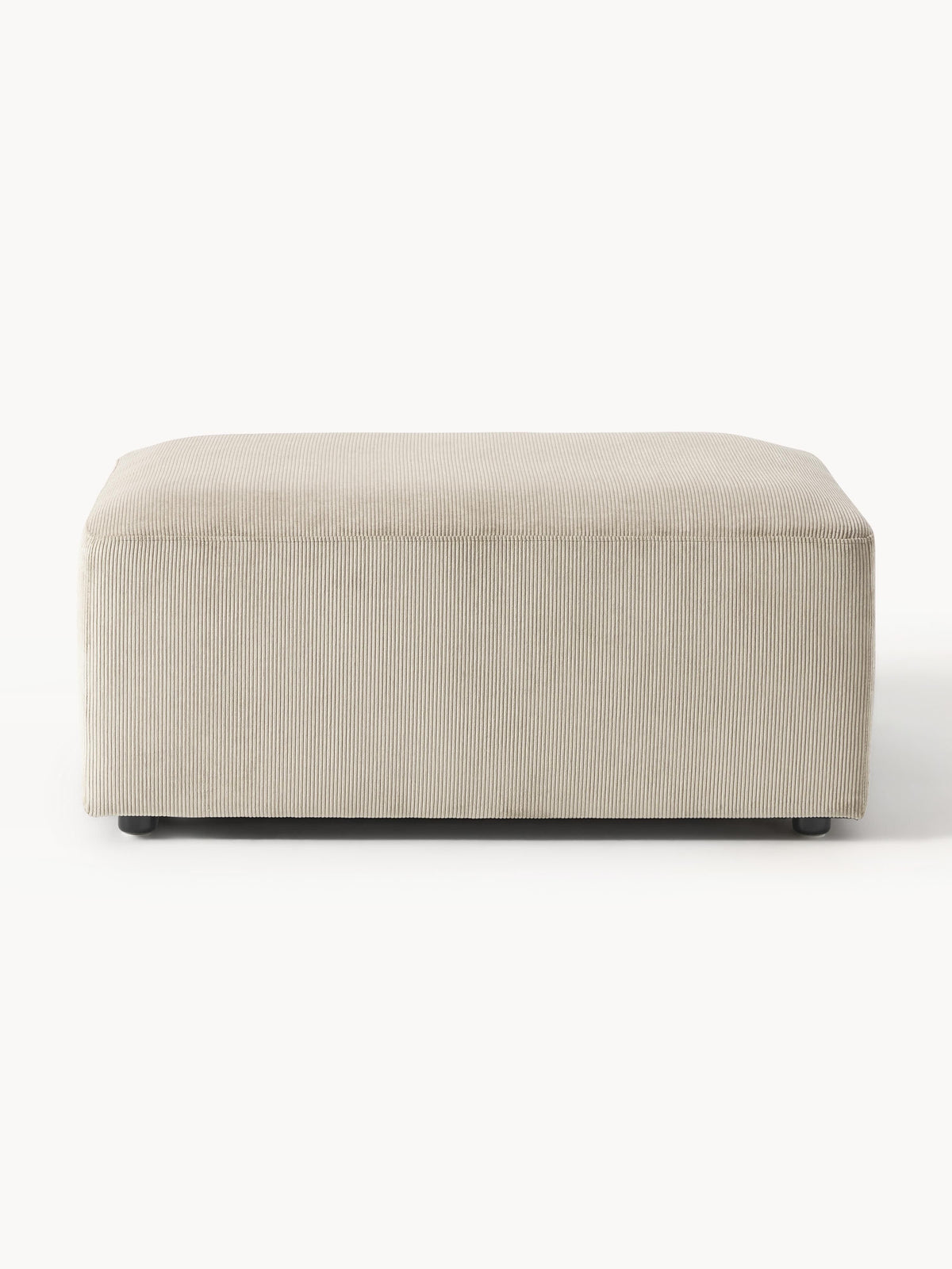 Melbrina Corduroy Stool, W 99 x D 72 cm
