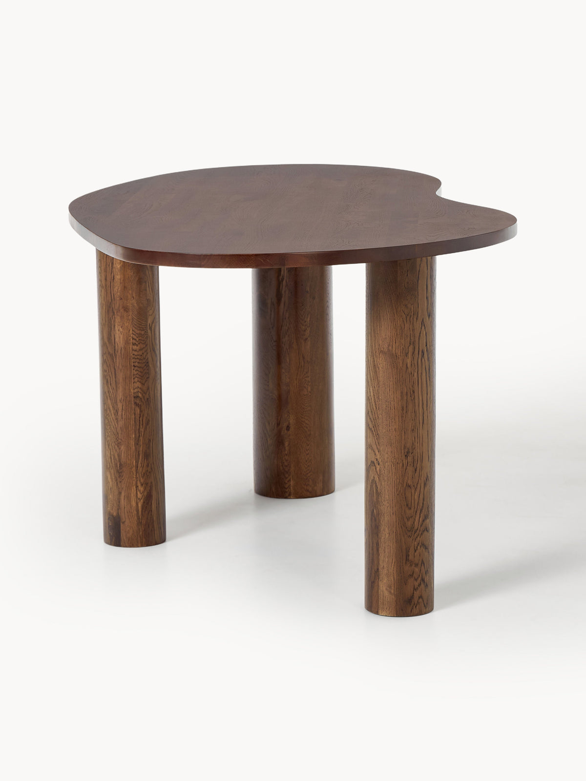 Narbino Dining Table in Oak with Organic Shape, in Various Sizes