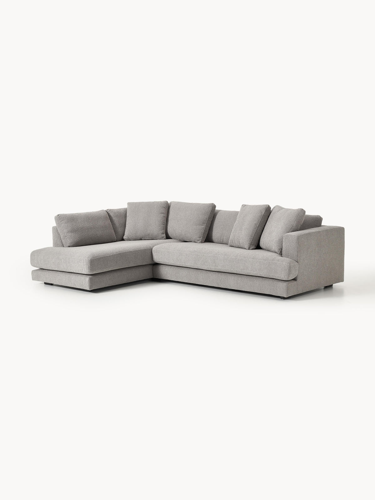Triverno Corner Sofa in Bouclé