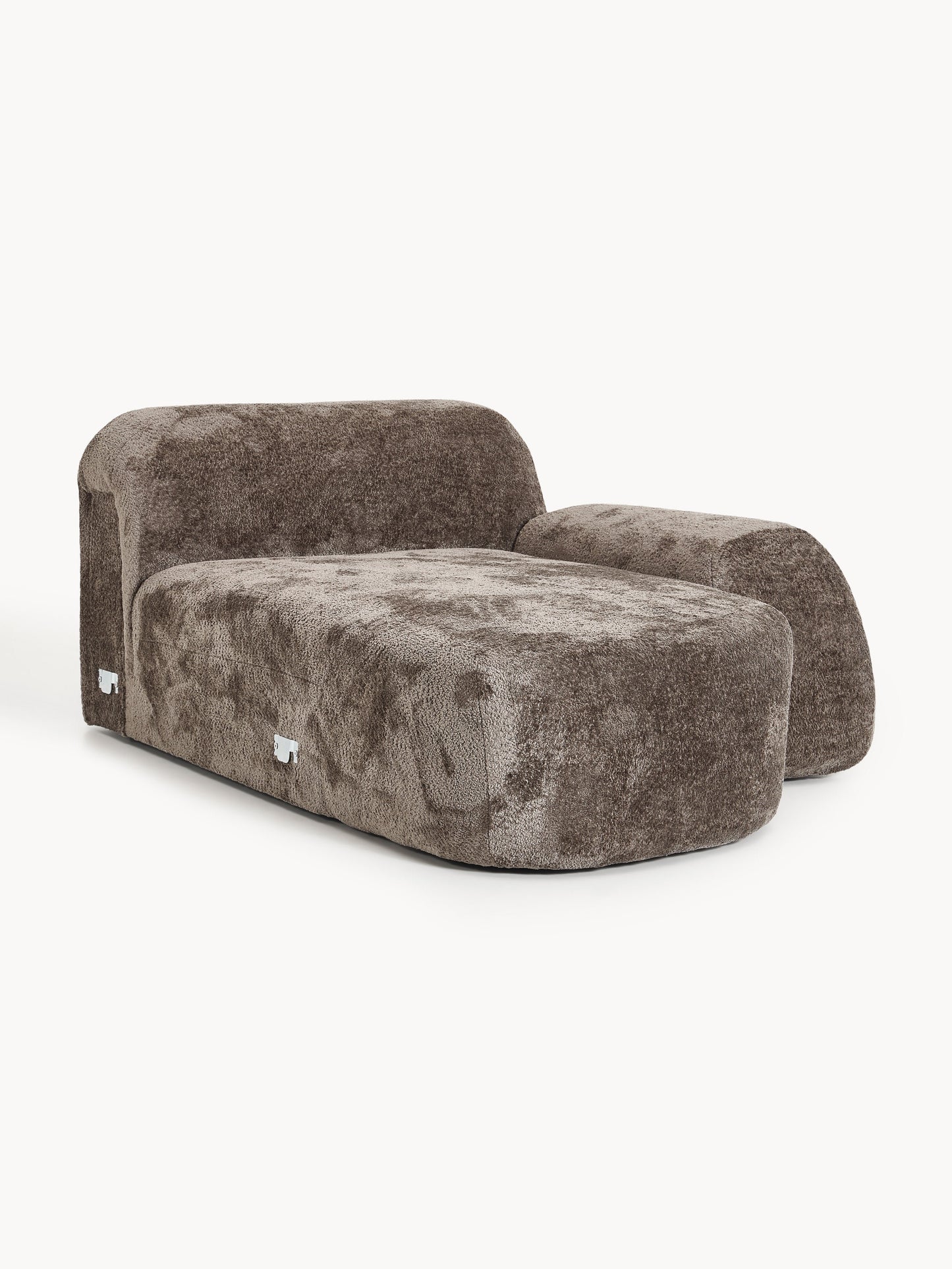 Wolzania Chaise in Teddy Bouclé