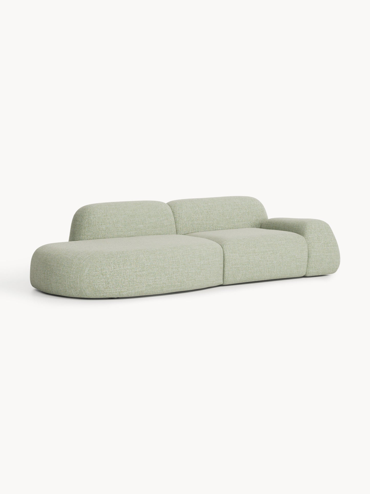 Wolzania Modular Chaise (3-Seater) in Bouclé
