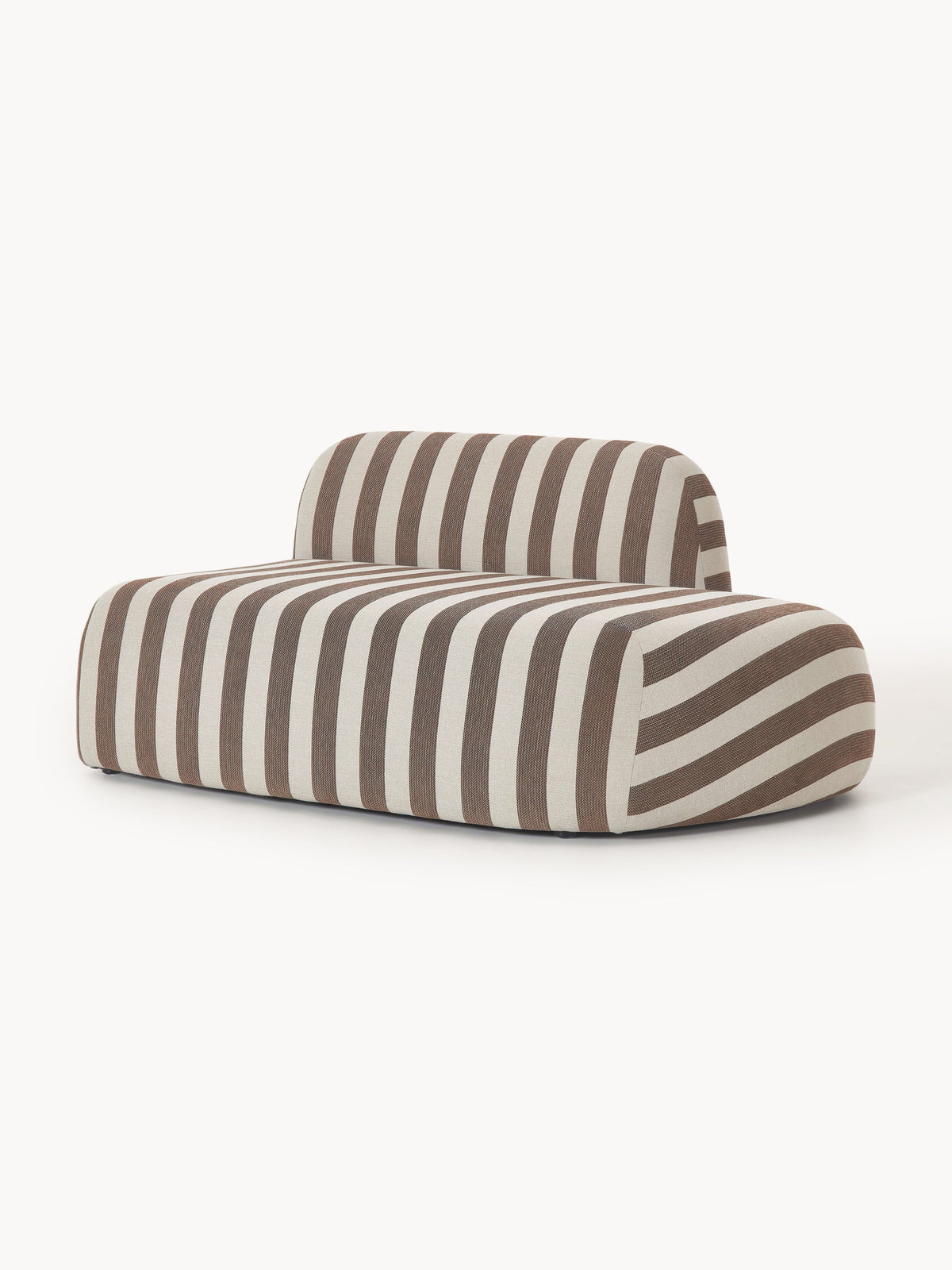 Wolzania Striped Chaise Module