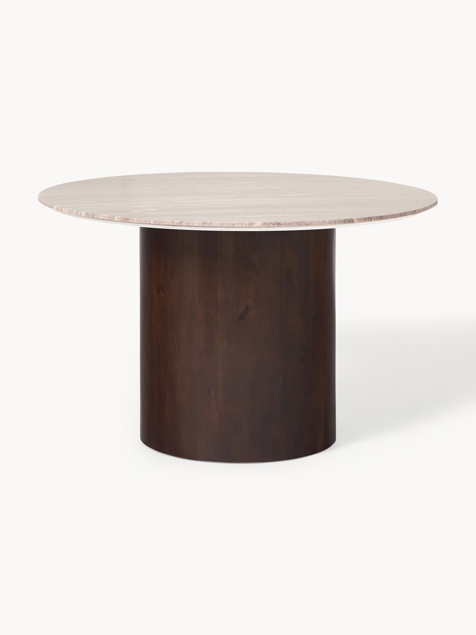 Abvenno Marble Round Dining Table, Ø 120 cm