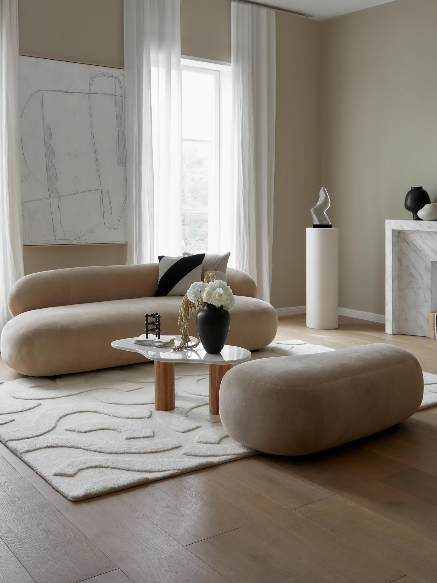 Albiana 3-Seater Sofa