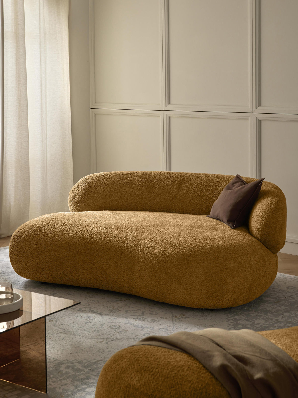 Albiana Teddy Bouclé Sofa (2-Seater)