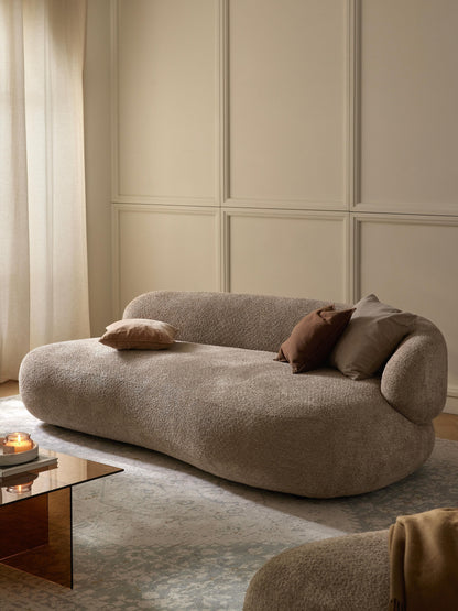 Albiana Teddy Bouclé Sofa (3-Seater)