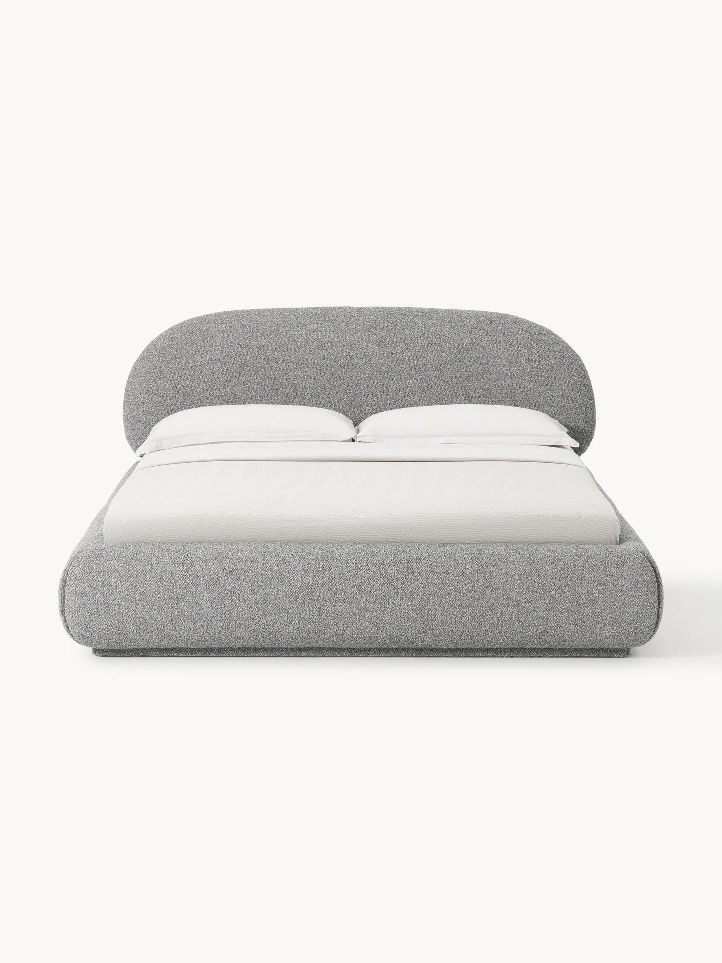 Albiana Upholstered Bed in Bouclé