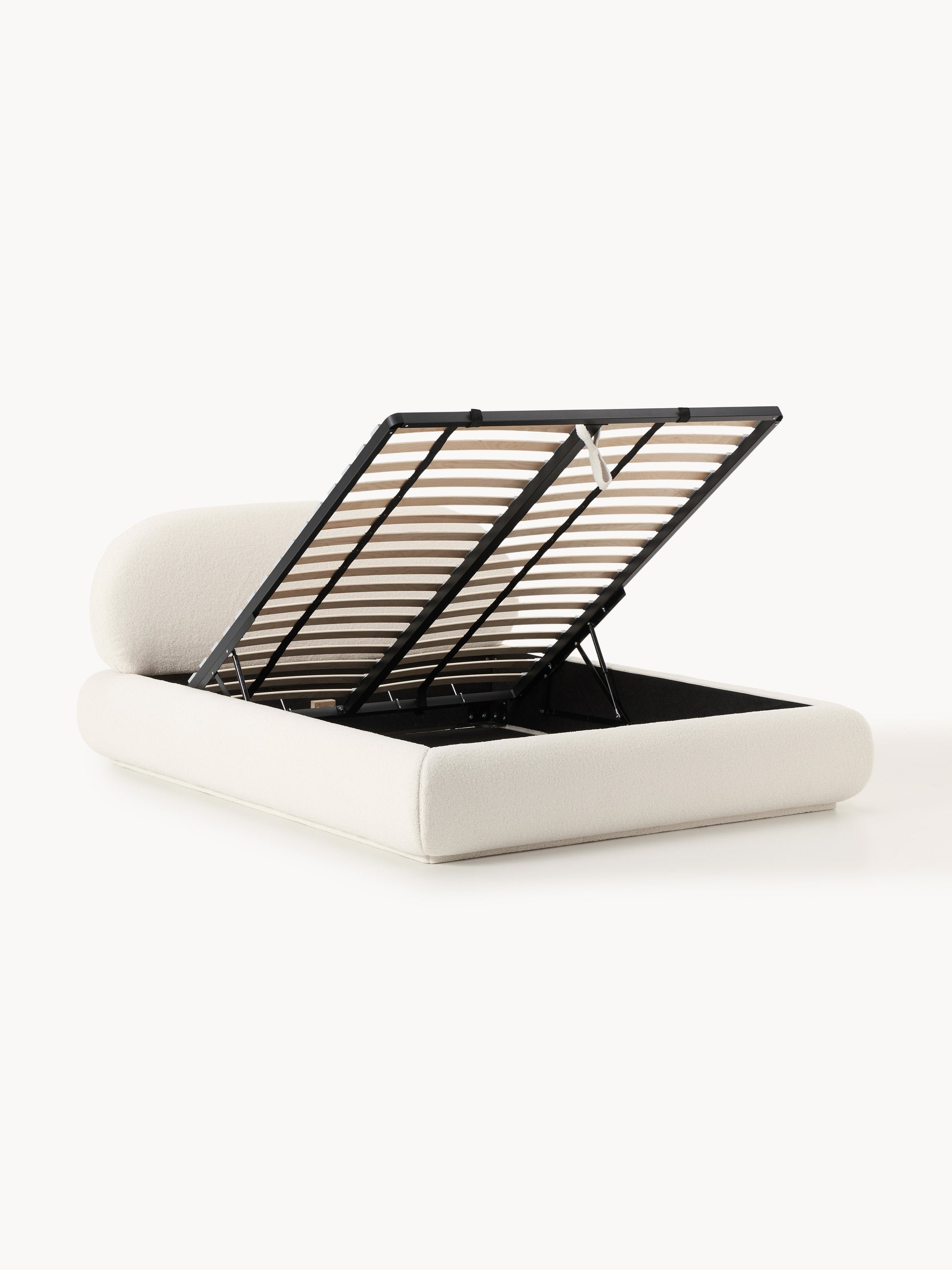 Albiana Upholstered Teddy Bed with Storage