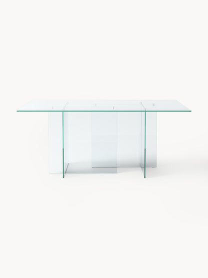 Anoudie Dining Table in Glass, 180 x 90 cm