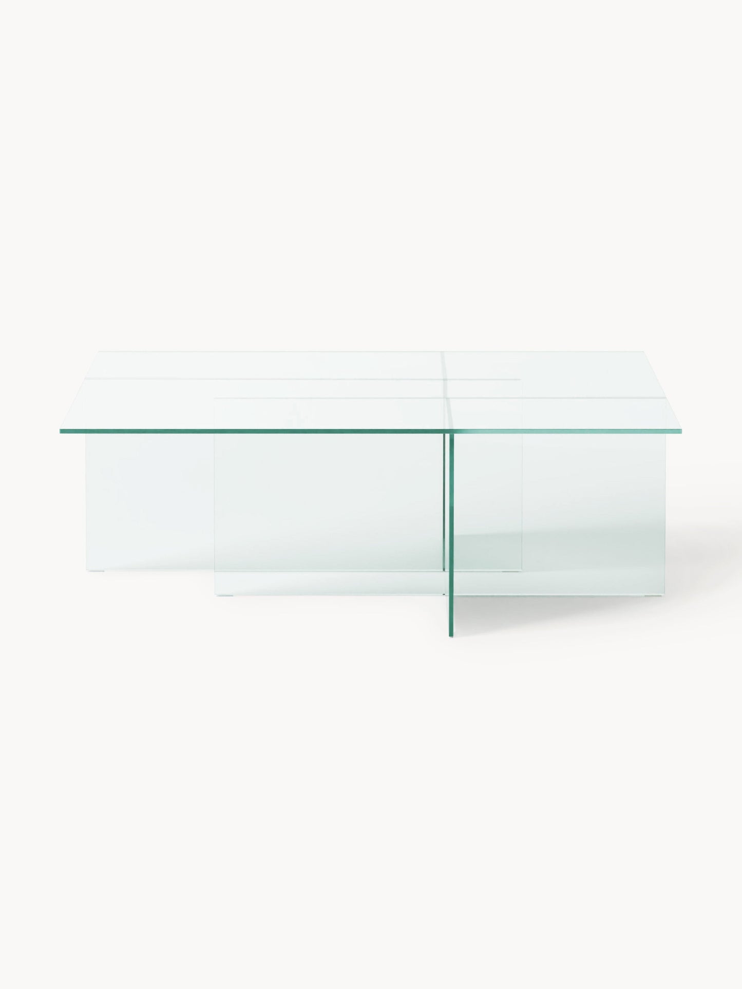 Anoudie Glass Coffee Table, W 102 cm