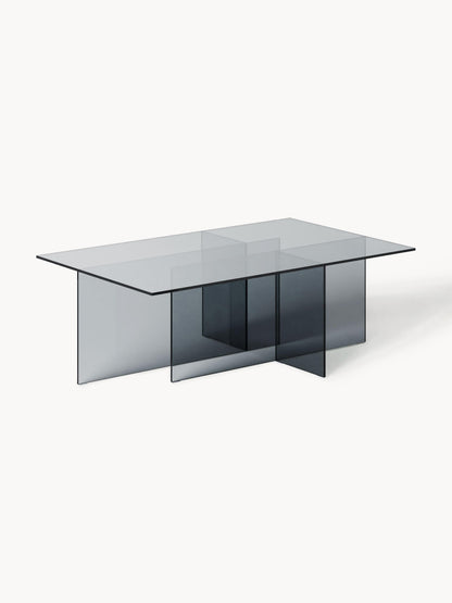 Anoudie Glass Coffee Table, W 102 cm
