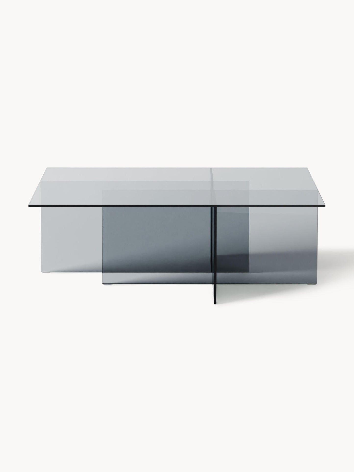 Anoudie Glass Coffee Table, W 102 cm