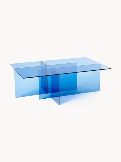 Anoudie Glass Coffee Table, W 102 cm