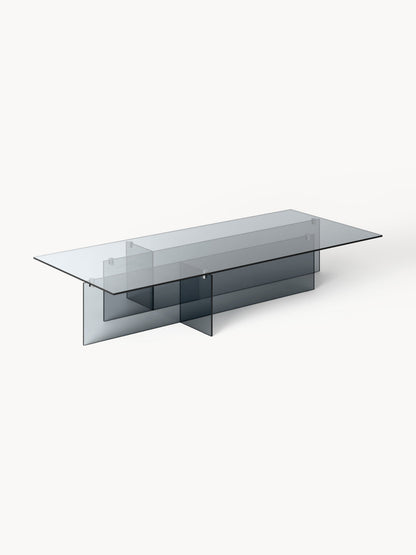 Anoudie Large Glass Coffee Table, W 160 cm
