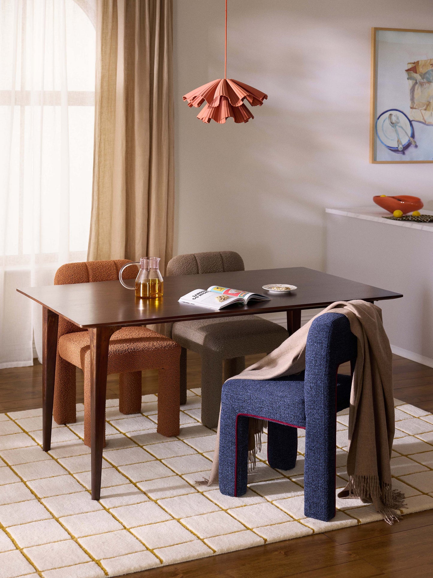 Archessi Dining Table in Mango Wood, in Various Sizes