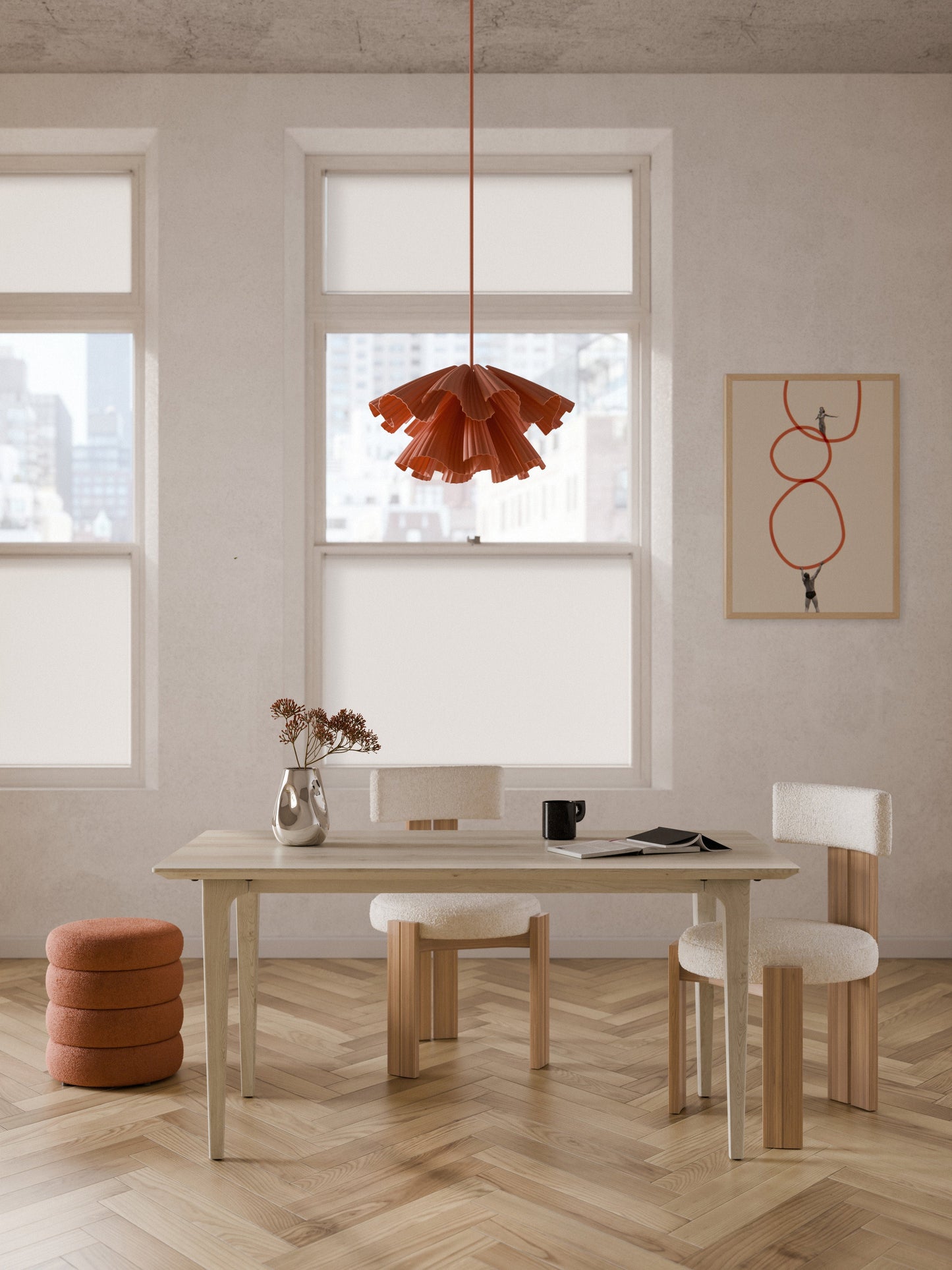 Archessi Oak Dining Table, in Various Sizes