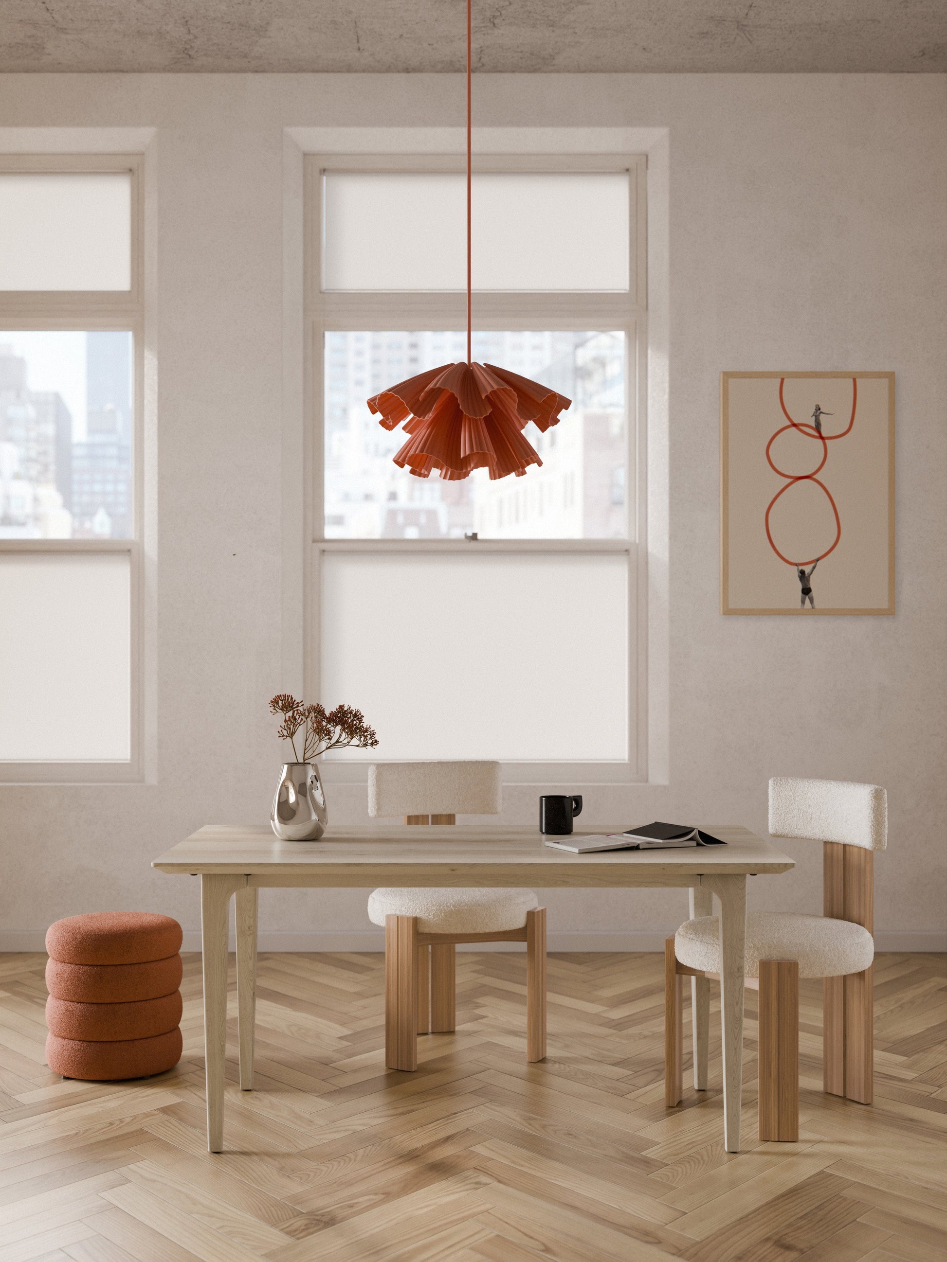 Archessi Oak Dining Table, in Various Sizes