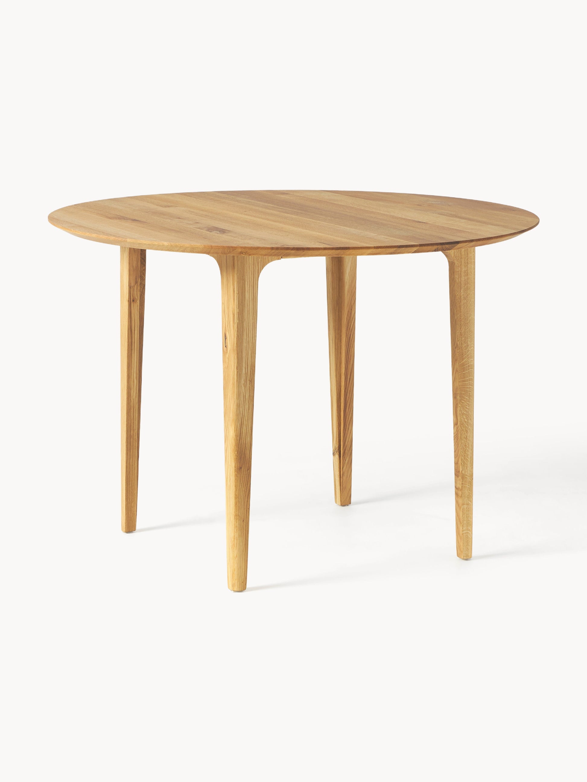 Archessi Oak Round Dining Table, Ø 110 cm
