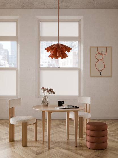 Archessi Oak Round Dining Table, Ø 110 cm