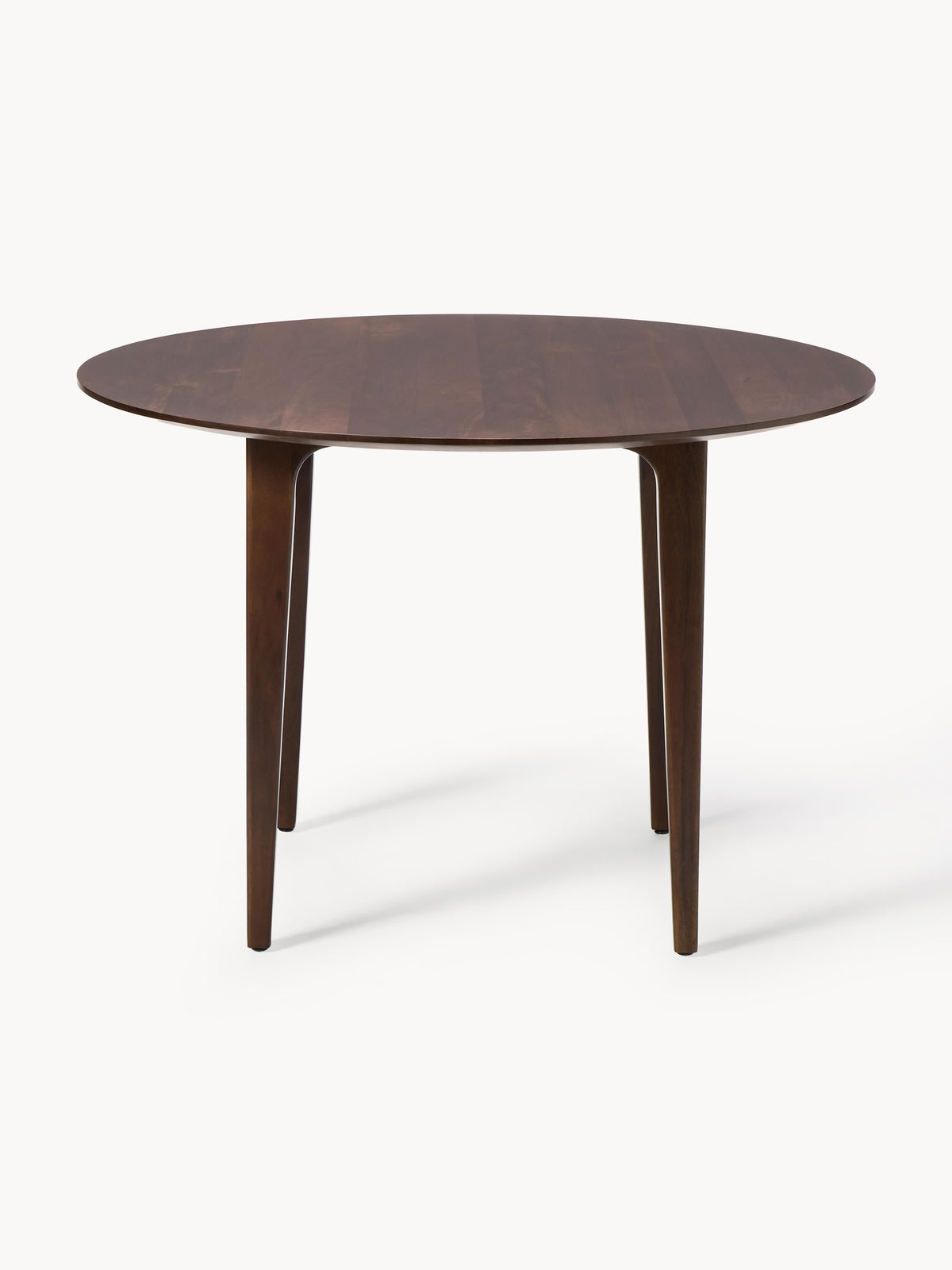 Archessi Round Dining Table in Mango Wood, Ø 110 cm