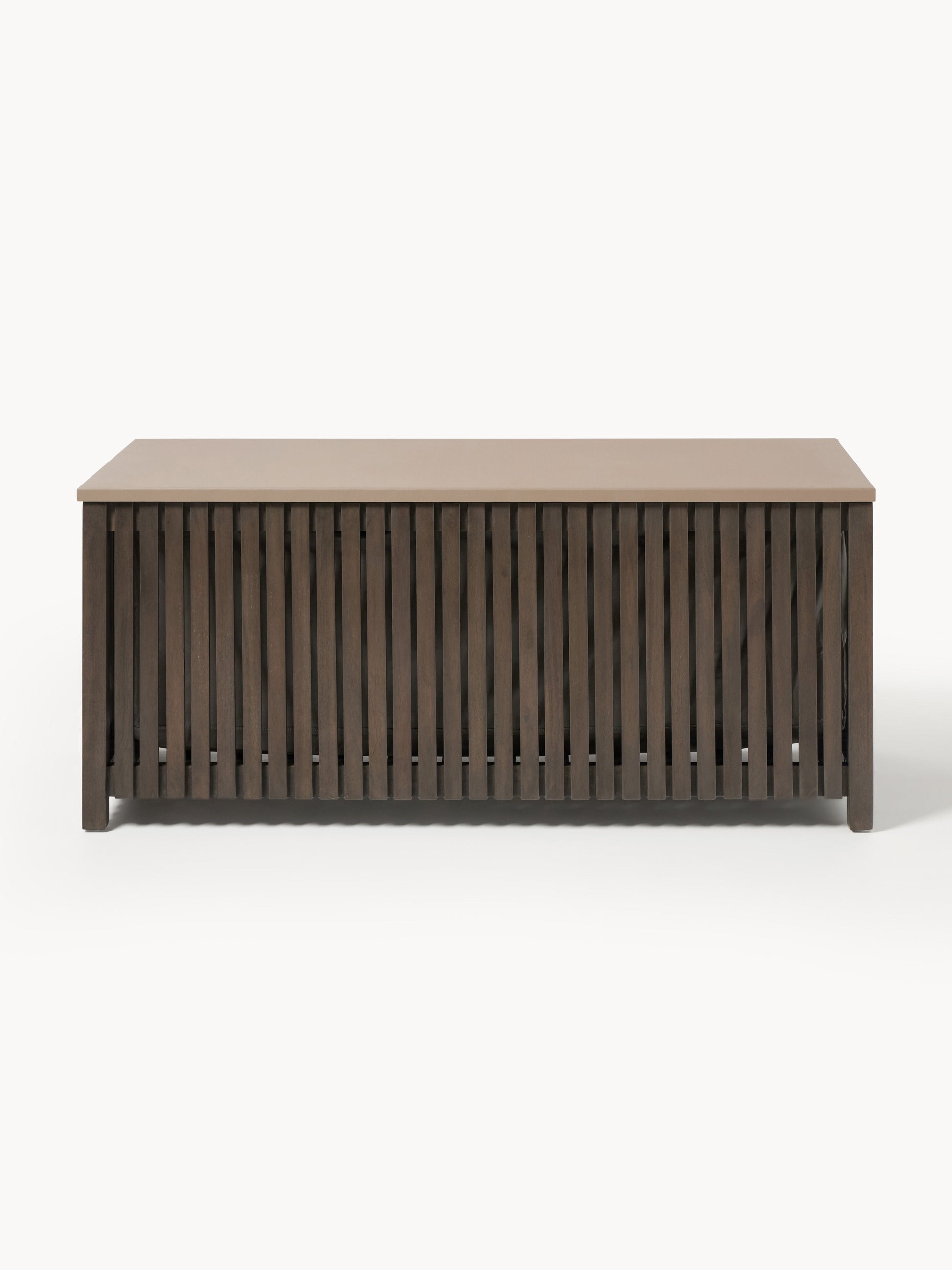 Arkora Acacia Wood Garden Storage Box with Insert, W 129 cm