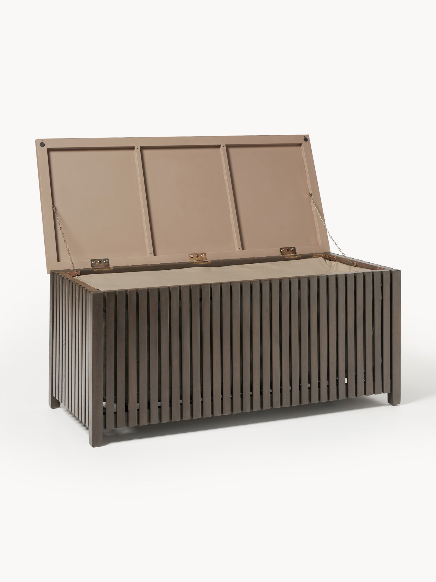 Arkora Acacia Wood Garden Storage Box with Insert, W 129 cm