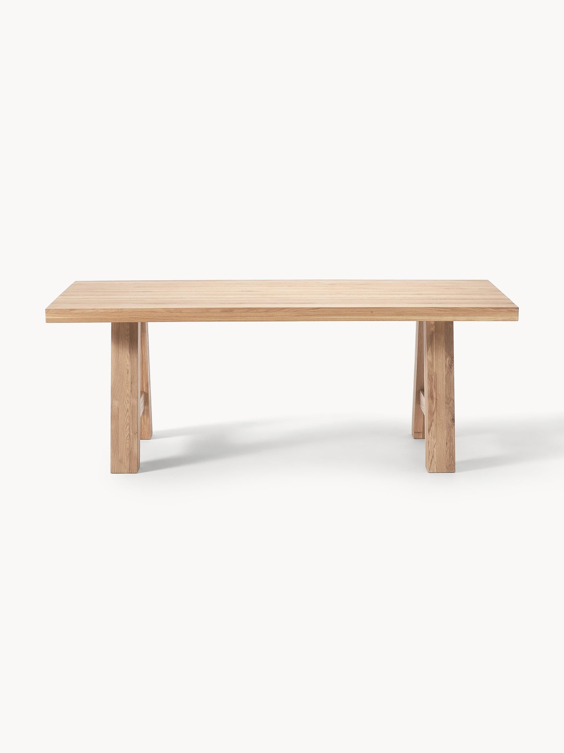 Ashino Dining Table in Oak, in Various Sizes