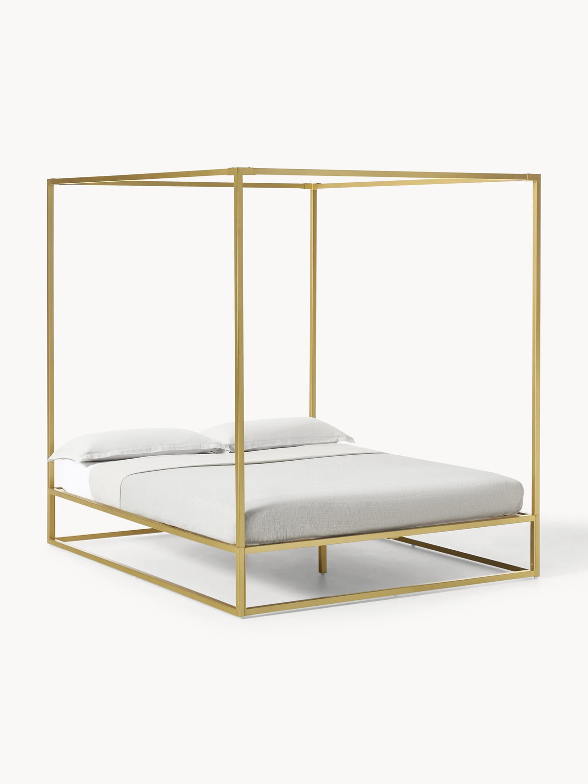 Belvenno Metal Four-Poster Bed