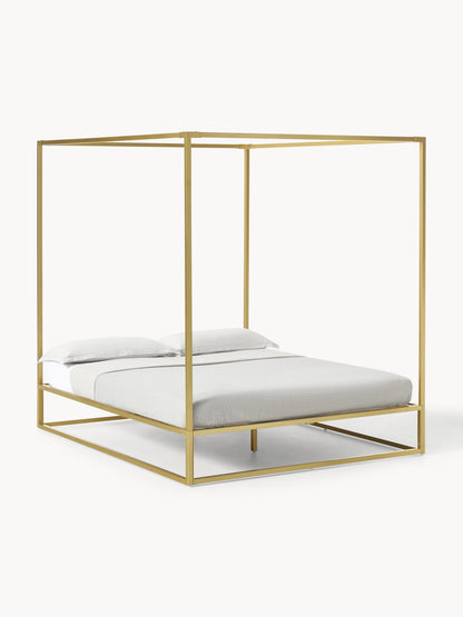 Belvenno Metal Four-Poster Bed