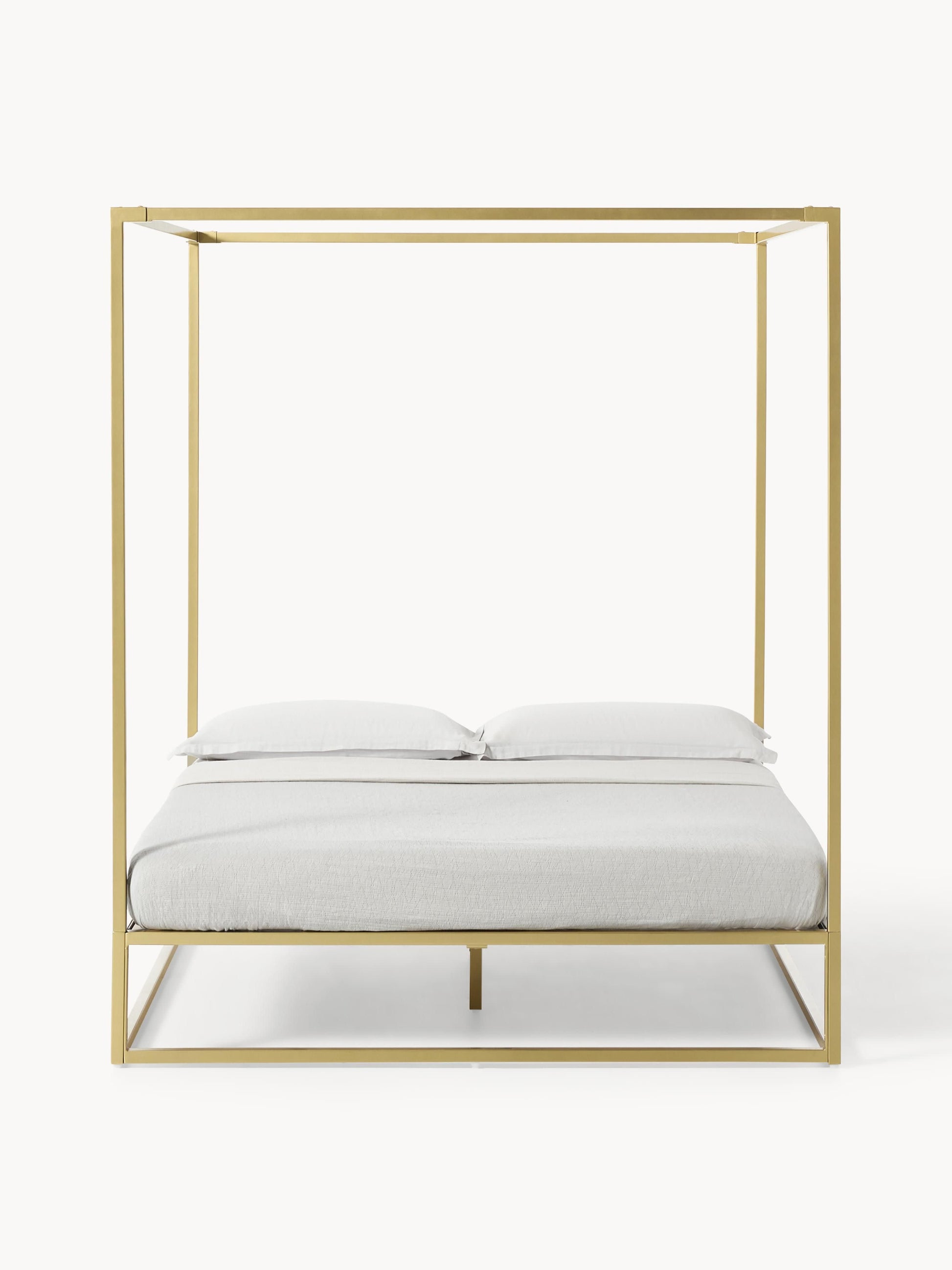 Belvenno Metal Four-Poster Bed
