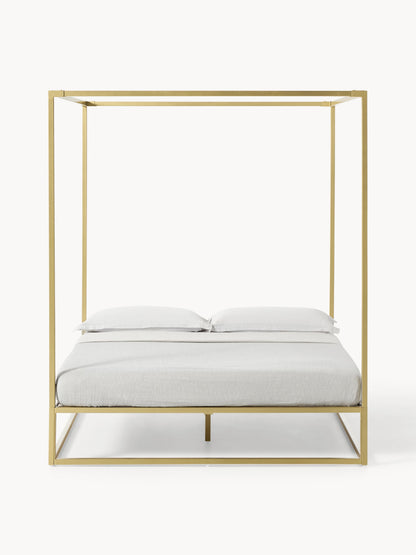 Belvenno Metal Four-Poster Bed