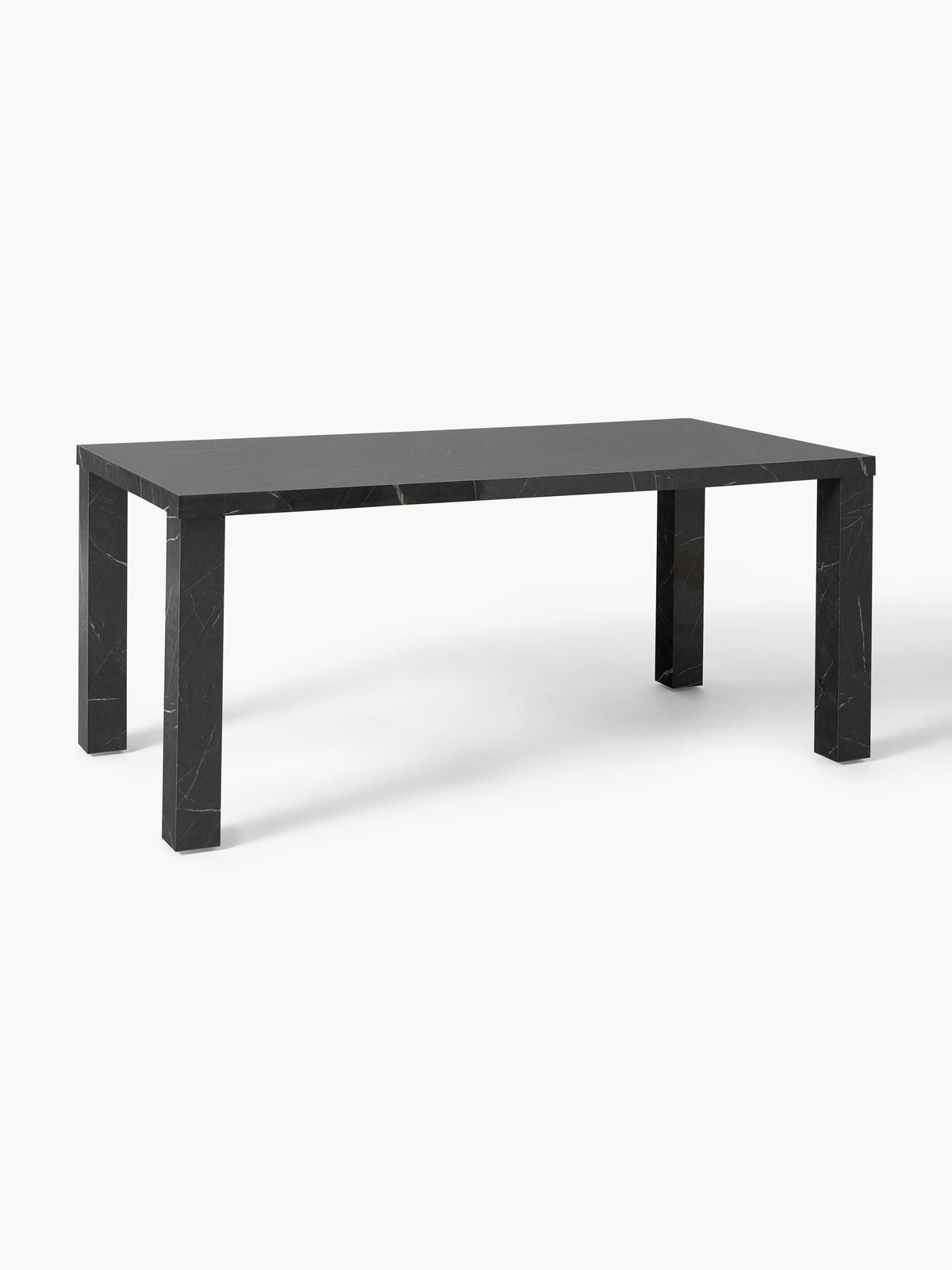 Carlaro Dining Table in Marble Look, 180 x 90 cm