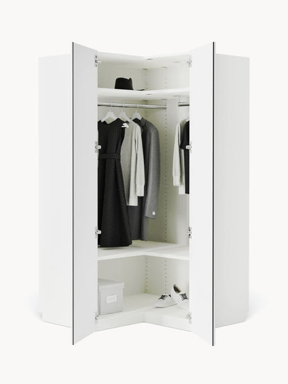 Charmoine Modular Corner Wardrobe, 115 cm Wide
