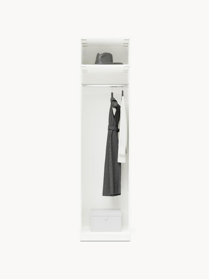 Charmoine Modular Hinged-Door Wardrobe, 50 cm Wide, in Various Sizes