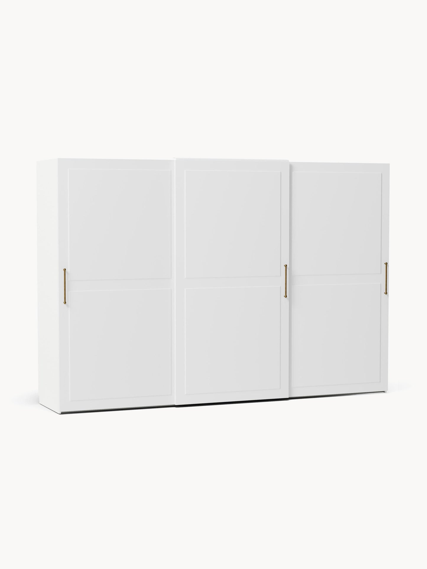 Charmoine Modular Sliding-Door Wardrobe, 300 cm Wide, in Various Sizes