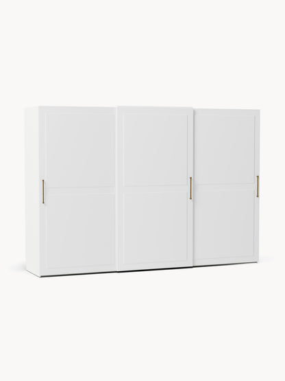 Charmoine Modular Sliding-Door Wardrobe, 300 cm Wide, in Various Sizes