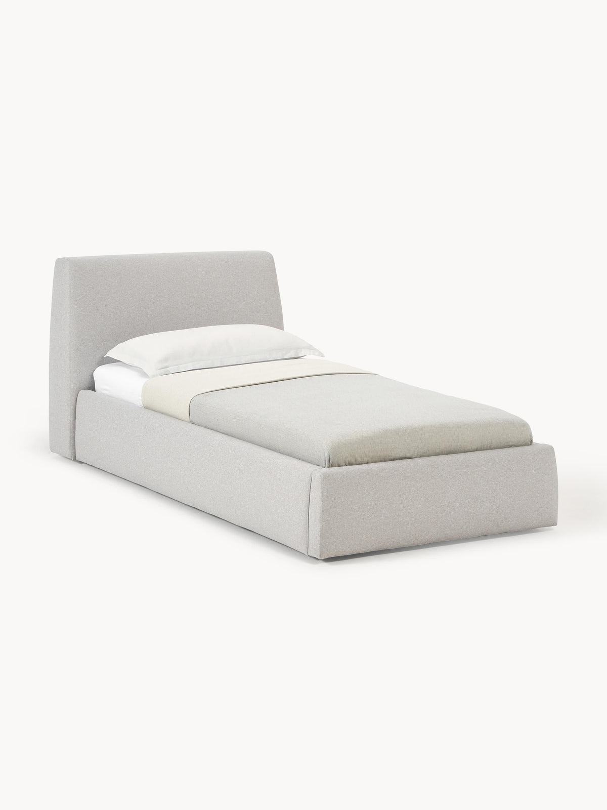 Clovarno Single Bed with Storage