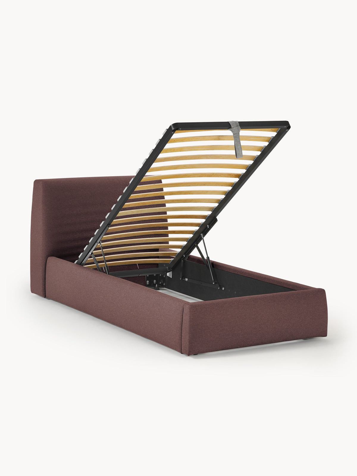 Clovarno Single Bed with Storage