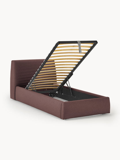 Clovarno Single Bed with Storage