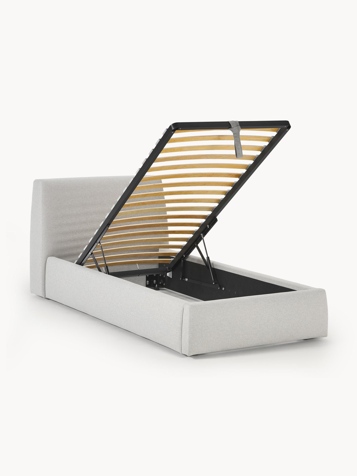 Clovarno Single Bed with Storage