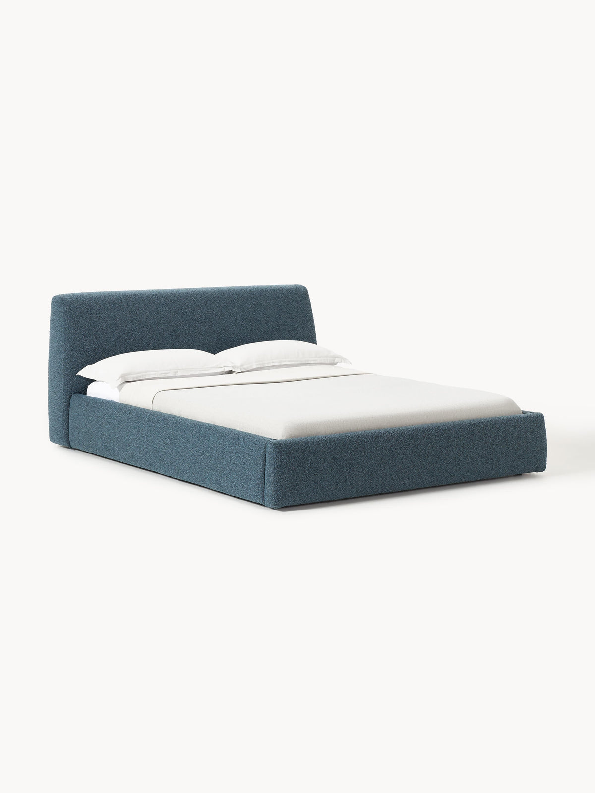 Clovarno Upholstered Bed in Bouclé
